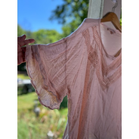 Philosophy soft sheer summer top, sz 2X - Picture 2 of 5
